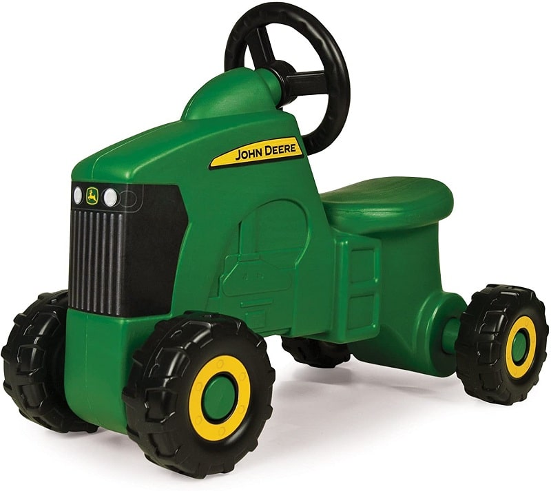 TOMY John Deere Sit-N-Scoot Tractor Toy