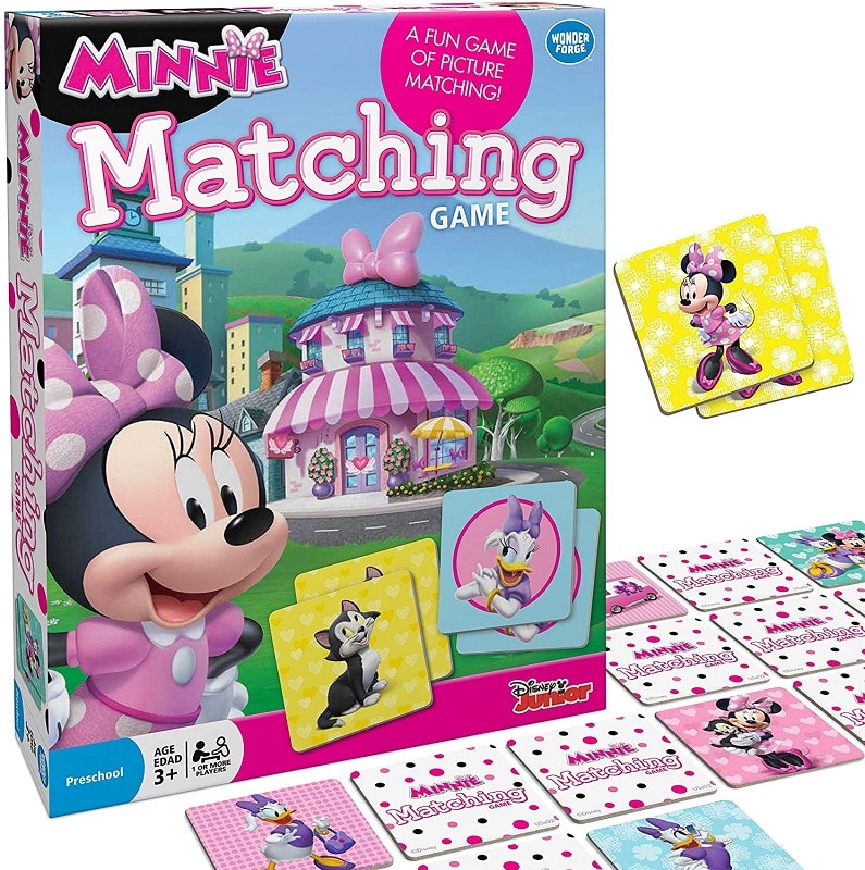 Wonder Forge Disney Junior Minnie Matching Game