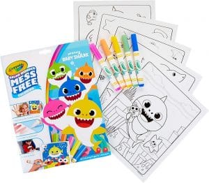 Crayola Baby Shark Wonder Pages