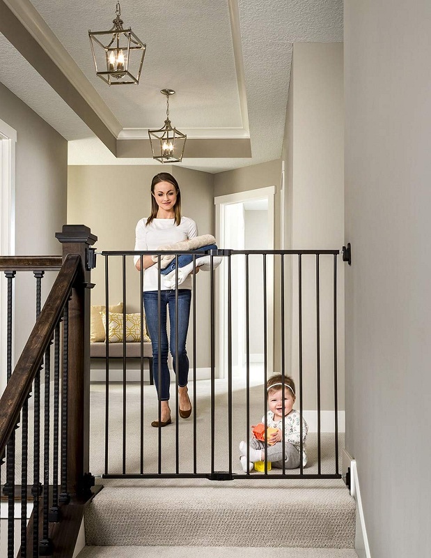 Hallway Walk Through Baby Gate