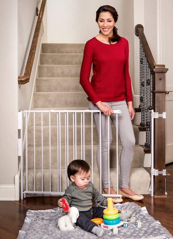 Regalo Extra Tall and Wide 2-in-1 Stairway