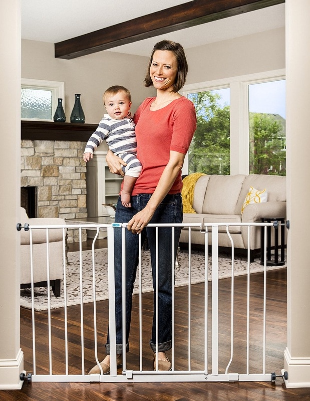 Super Wide Walk Thru Baby Gate