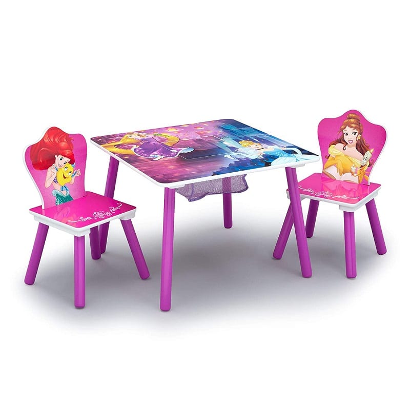 Delta Children Kids Table and Chair Set with Storage