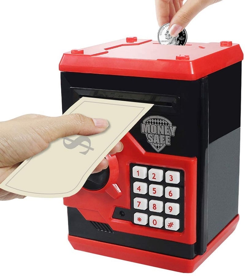 HUSAN Electronic Coin Bank Box