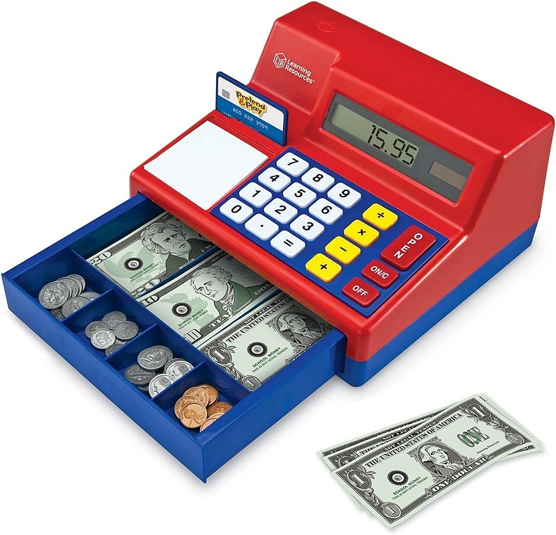 Learning Resources Pretend & Play Calculator Cash Register