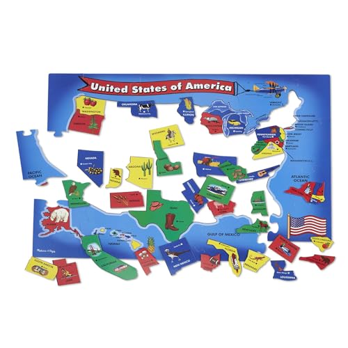 Melissa & Doug U.S.A 51pc Floor Puzzle