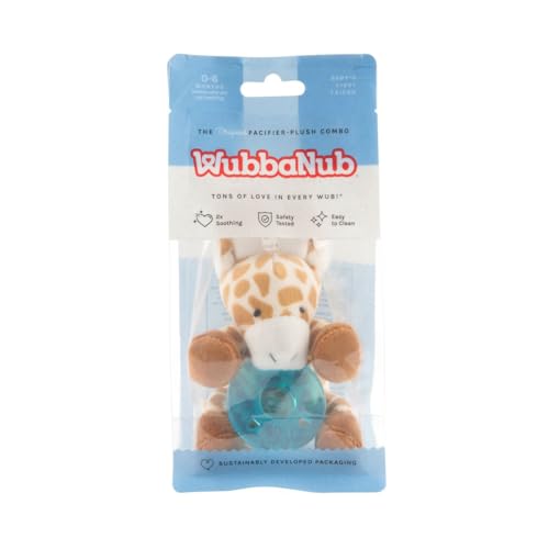 WubbaNub Durable stylish Latex free and Phthalate free Infant Pacifier