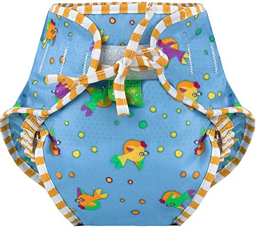 Kushies Goldfish Print Swim Diaper