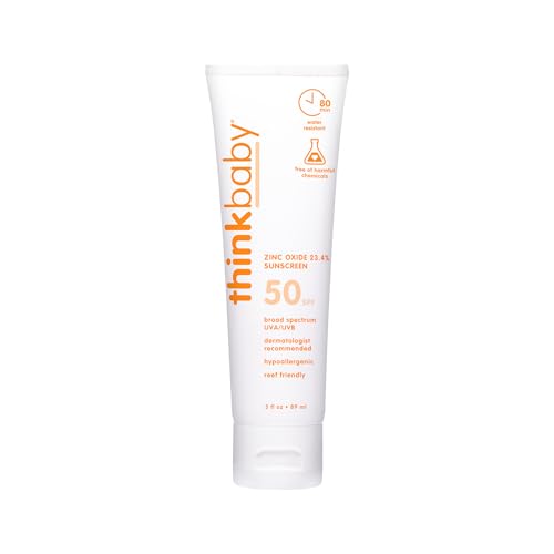 Thinkbaby Safe Sunscreen SPF 50+ - Safest Baby Sunscreen