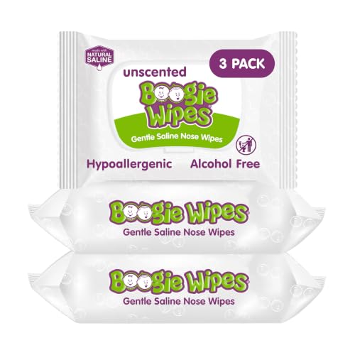 Boogie Wipes Soft Natural Saline Wet Wipes