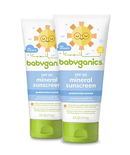 Babyganics Mineral-Based Baby Sunscreen Lotion