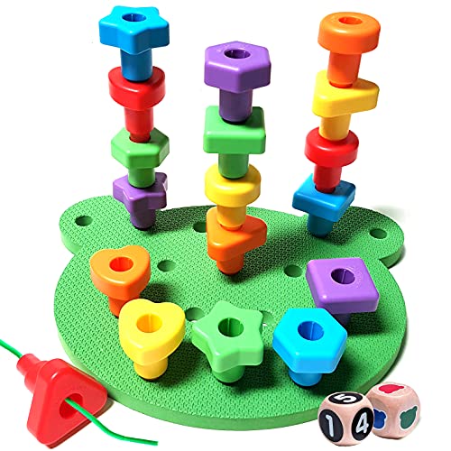 Kids Korner Peg Board Stacking Toddler Toys