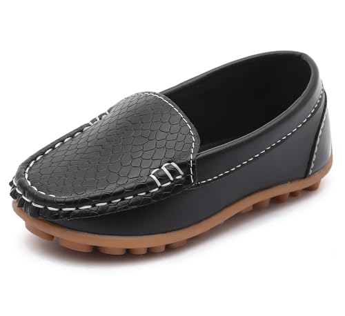LONSOEN Toddler Kids Loafers Shoes