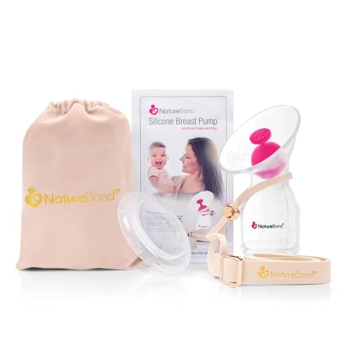 NatureBond Silicone Manual Breast Pump