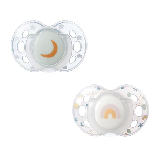 Tommee Tippee Closer To Nature Night Symmetrical orthodontic shape Pacifier