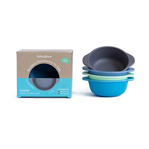 Bobo&Boo Bamboo Kids Snack Bowls
