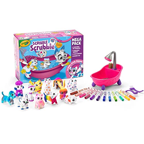 Crayola Scribble Scrubbie Pets Mega Pack