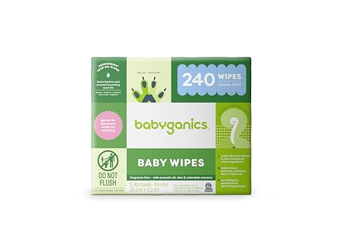 Babyganics Flushable Baby Wipes